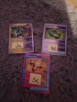Je vends des cartes Pokémon