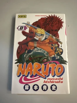 Manga naruto vol 8 comme neuf