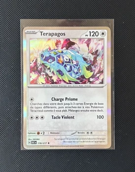 Carte Pokémon - Terapagos 178/217 - Holo - Héros Transcendants