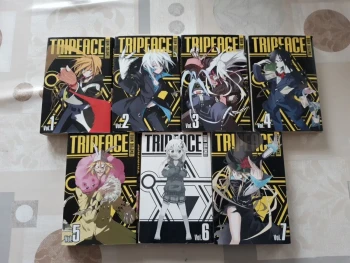 Lot 7 mangas - TRIPEACE - Tome 1 à 7
