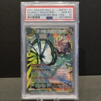 #EX19-31 SS Broly, Reckless Pursuit [PSA10]