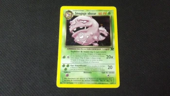 Carte Pokémon : 'Smogogo Obscur Holo 14/82', Team Rocket Wizards FR 2000