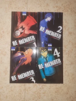 Vends lot de manga " Re Member " tome 1,2,3 et 4