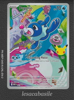 Popplio MEP 045 - EN - PROMOS - Méga-Evolution