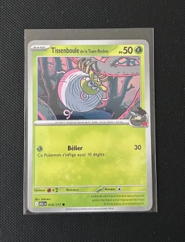 Carte Pokémon - Tissenboule de la Team Rocket 18/217 - Héros Transcendants