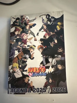 Agenda 2025 2026 naruto shippuden neuf
