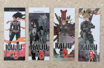 Goodies Manga Kaiju N°8 Marque Page Collection Kazé Éditions
