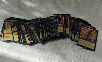 Lot de 100 cartes Lorcana chapitre 1 sans doubles neuf