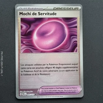 Carte pokemon Mochi de Servitude 095/131 POKEBALL - EV8.5  Evolutions prismatiques