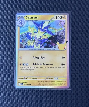 Carte Pokémon - Salarsen 60/128 - Holo - 30ème Anniversaire