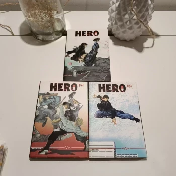 Manga héro tomes 1 à 3