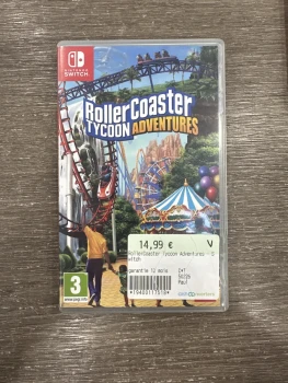 RollerCoaster tycoon adventures - nintendo switch