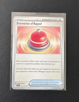 Carte Pokémon - Sonette d’Appel 165/191 - Étincelle Déferlante