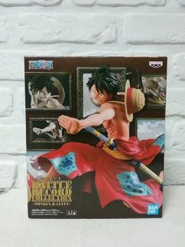 Figurine One Piece Monkey D. Luffy Posing Figure Battle Record Collection