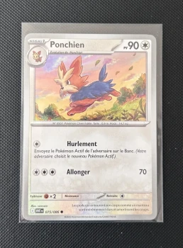 Carte Pokémon - Ponchien 75/86 - Flammes Blanches