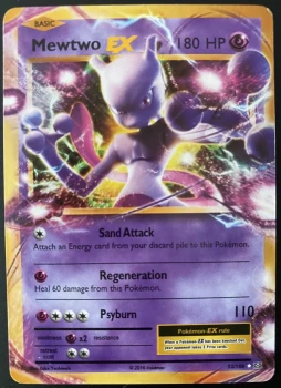 Carte Pokémon Mewtow EX 52/108