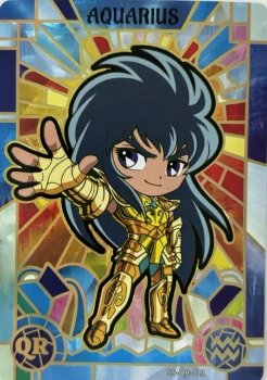 Carte Saint Seiya - Kayou Série 1 - SS-QR-011 - Camus du Verseau