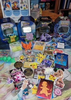 Boîte surprise thème pokemon mystery box