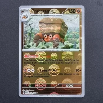 Carte pokemon Crabaraque 052/086 POKEBALL - EV10.5  Foudre Noire