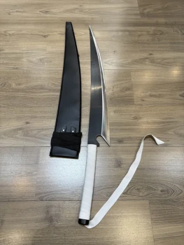 Bleach – Katana Zangetsu Ichigo Kurosaki 105 cm En Acier – Neuf