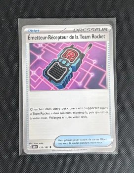 Carte Pokémon - Émetteur-Récepteur de la Team Rocket 178/182 - Rivalités Destinés