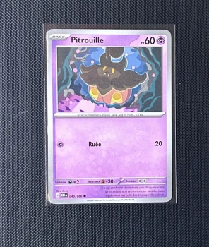Carte Pokémon - Pitrouille 40/86 - Chaos Ascendant