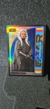 Carte Topps Chrome, Star Wars, Ahsoka Tano, GG 25