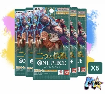 5 Boosters OP08 Japonais