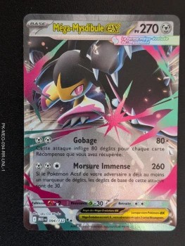Carte pokemon Méga-Mysdibule ex 094/132 RR - ME01 - Méga Evolution (2025)