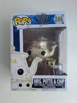 Funko Pop The Beauty and Th Beast Mrs. Pott & Chip 246