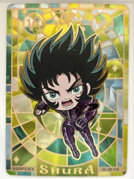 Carte Saint Seiya - Kayou Série 2 - SS-QR-036 - Shura du Capricorne