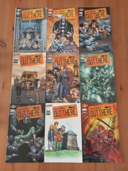 Lot de 9 comics - California Out There - TBE