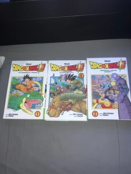 Tomes Dragon ball super 1,2,6