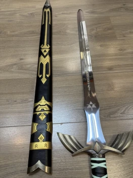 The Legend of Zelda – Katana Dark Link 126,5 cm – Réplique décorative – Acier – Neuf