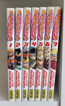 Naruto : Tome 1 à 7 (manga de Masashi KISHIMOTO)