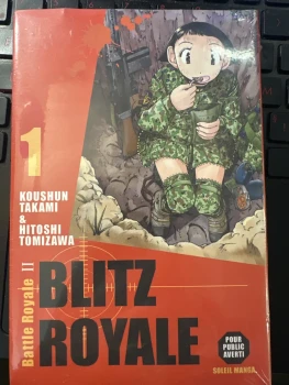 Manga blitz royale neuf blister