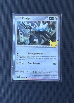 Carte Pokémon - Dialga 103/128 - Holo - 30ème Anniversaire