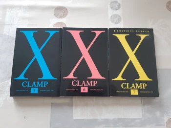 Lot 3 mangas - X - tomes 5 à 7