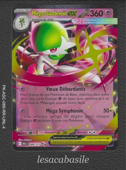 Méga-Gardevoir ex 089/217 RR - ME2.5 - Héros Transcendants (2026)