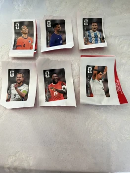 Lot de 6 Stickers Coca-Cola coupe du monde 2026