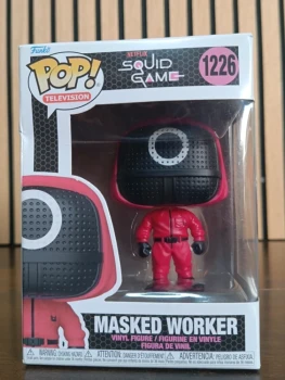 Funko Pop Squid Game Masked Worker 1226 – Garde masqué cercle avec boîte