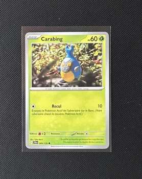 Carte Pokémon - Carabing 9/159 - Aventure Ensemble