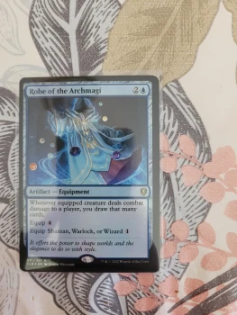 Magic: The Gathering 2022 Robe of the Archmagi 091 Battle for Baldur's Gate Foil English