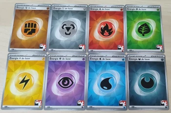 Lot complet Énergies des pack récompense.