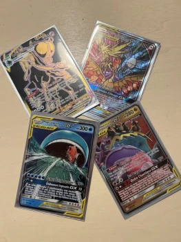 4 cartes rares