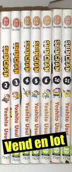 Crayon Shinchan : 7 tomes (sur 15)