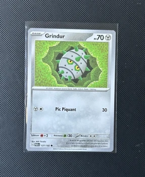 Carte Pokémon - Grindur 127/182 - Faille Paradoxe