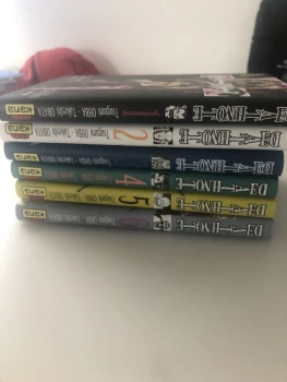 Tome 1 a 6 neuf death note