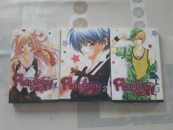 Lot 3 mangas - playboy café - tomes 1 à 3