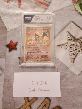 Charizard SGS 10 Signé Mitsuhiro Arita 25Th Anniversary Promo Pack 2021